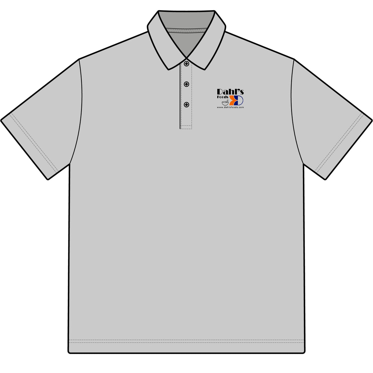 Dahl's Foods Cotton Polo Shirt