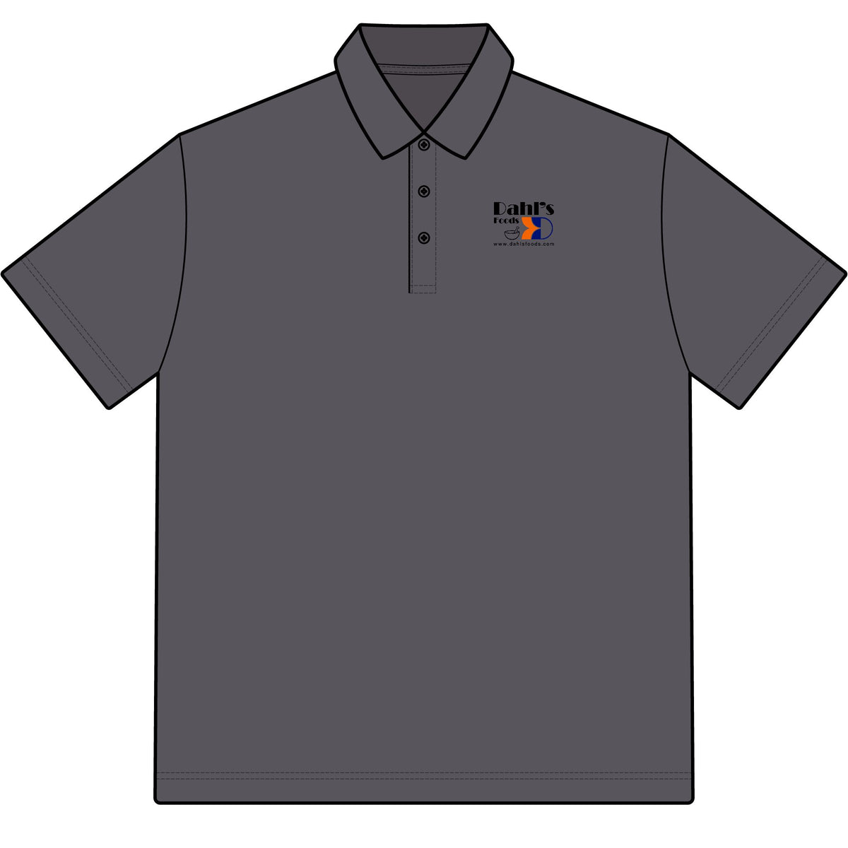 Dahl's Foods Cotton Polo Shirt