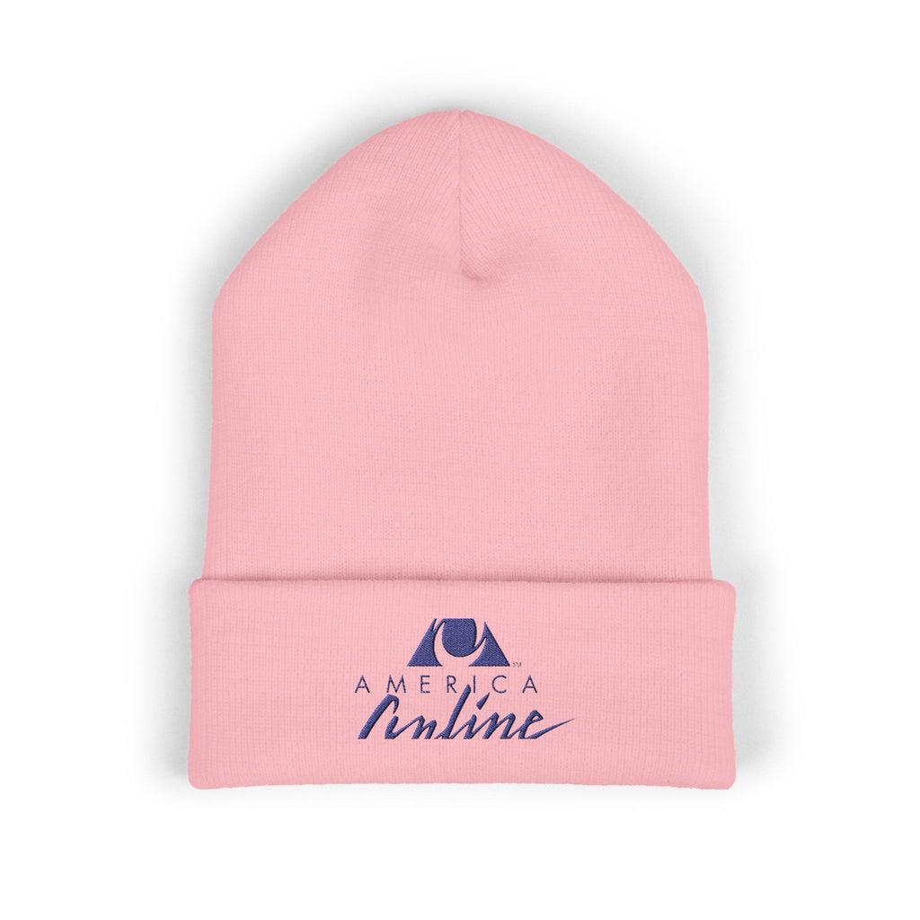 America Online (AOL) Cuffed Beanie
