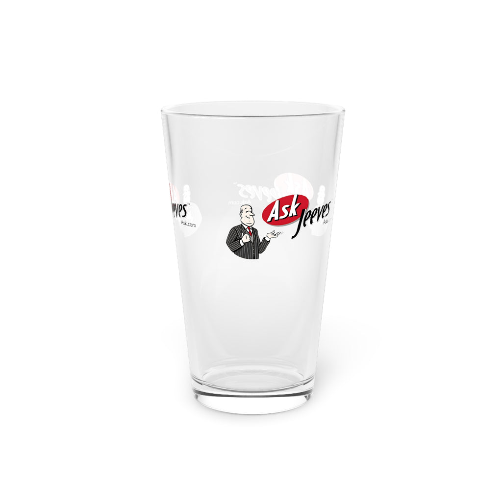 Ask Jeeves 16oz Pint Glass
