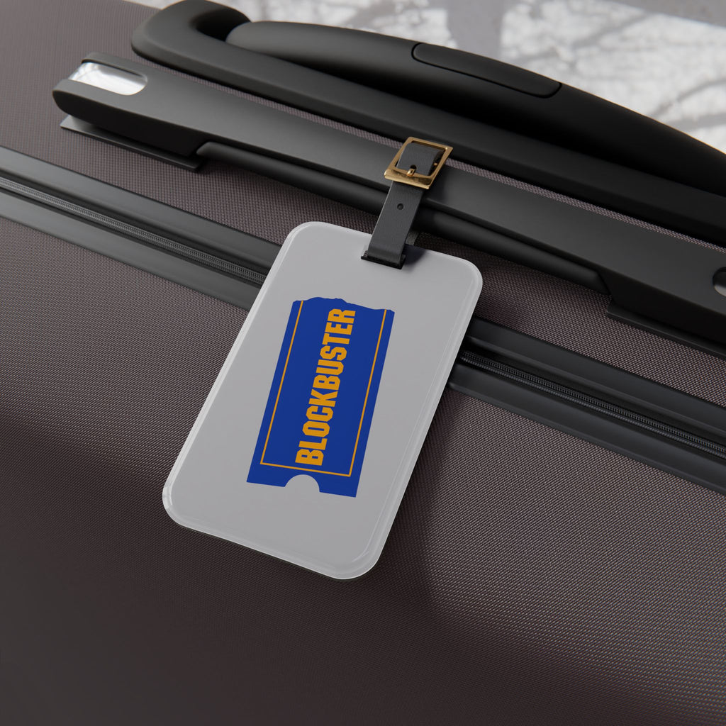 Blockbuster Video Luggage Tag