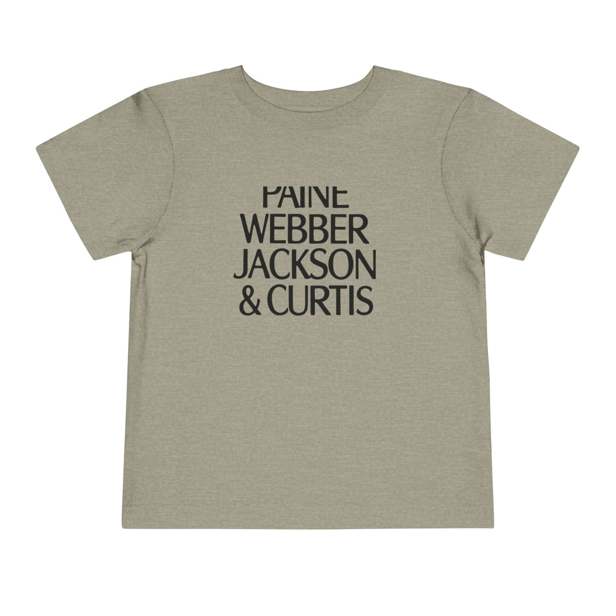Paine Webber Jackson & Curtis Toddler Tee / T-Shirt