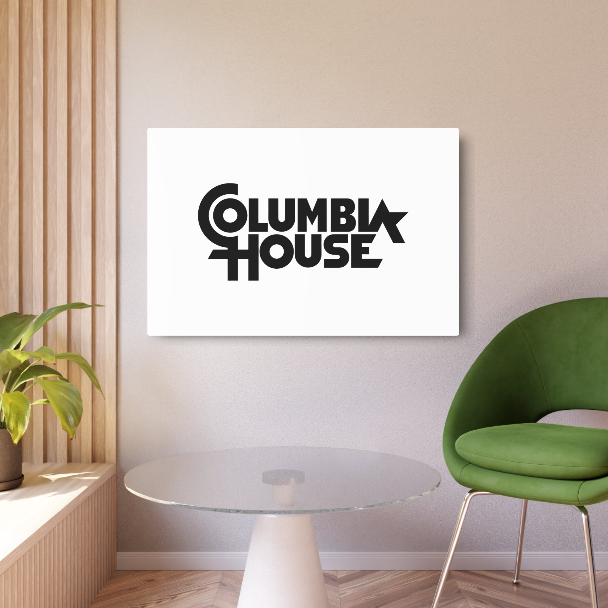 Columbia House Metal Sign