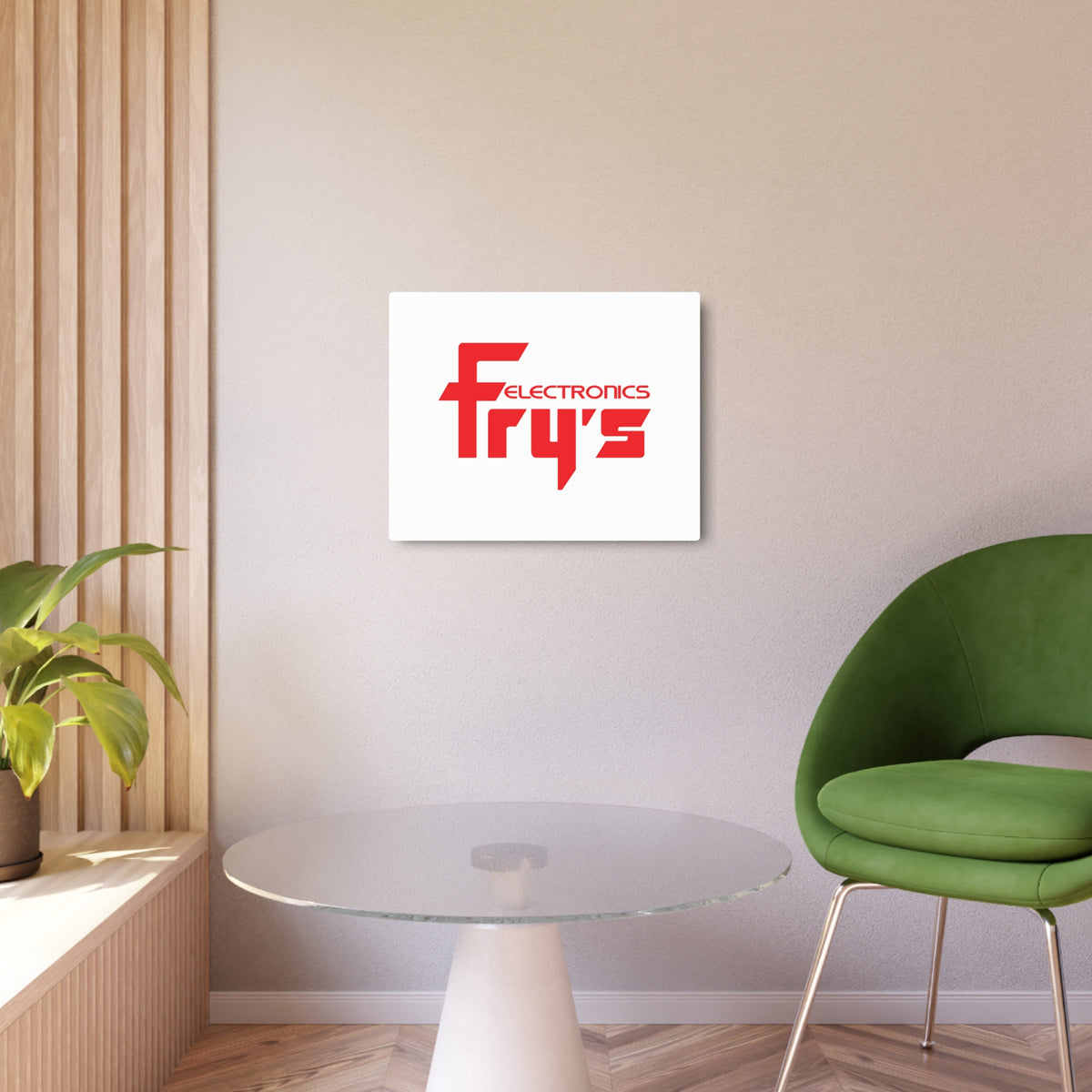 Fry's Electronics, Inc. Metal Sign