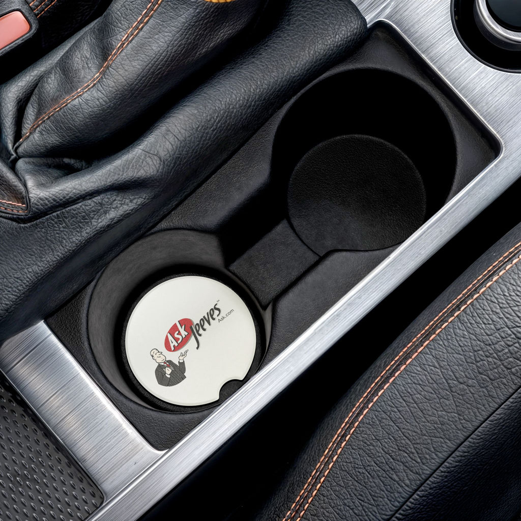 Ask Jeeves Car Coaster
