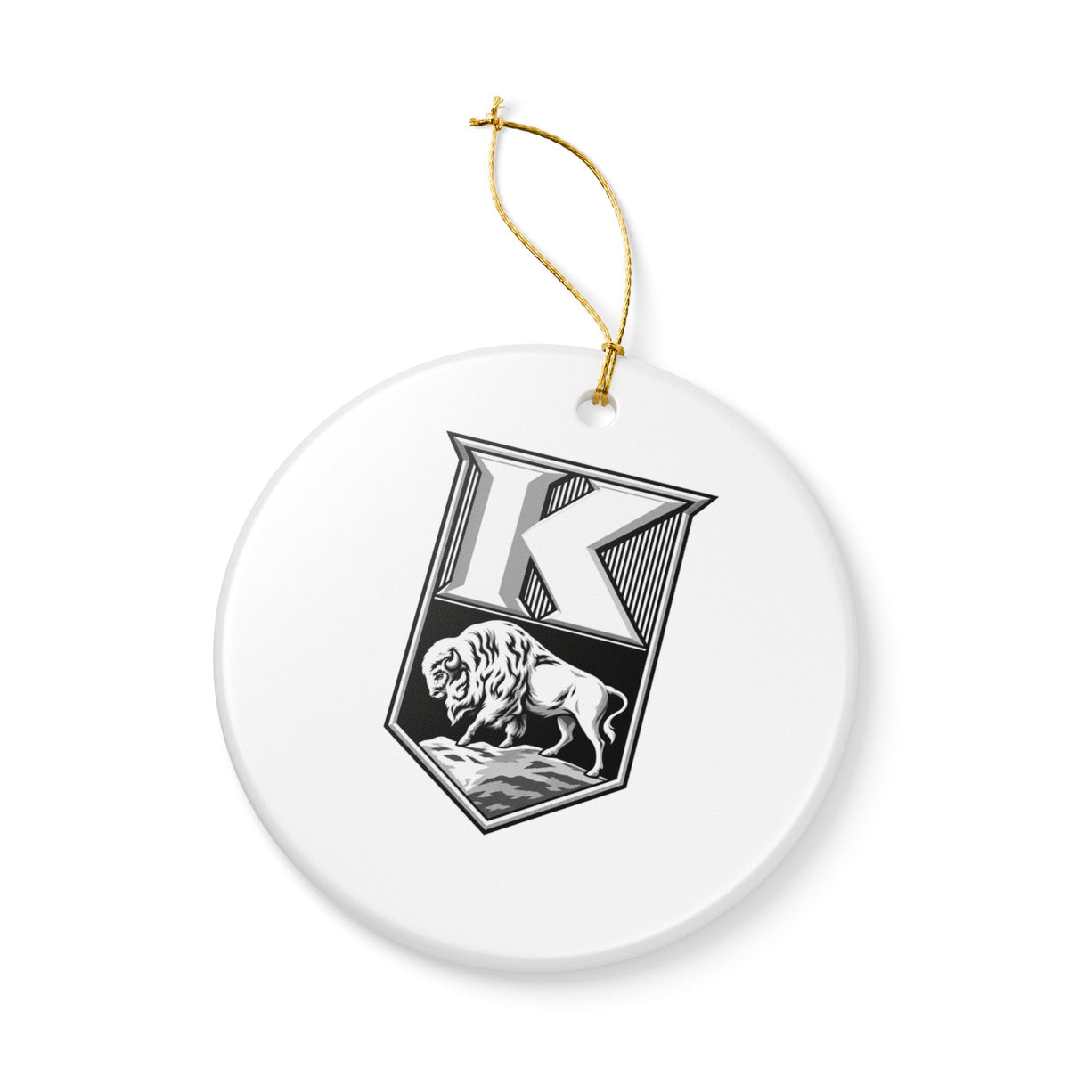 Kaiser Motors Ceramic Ornament