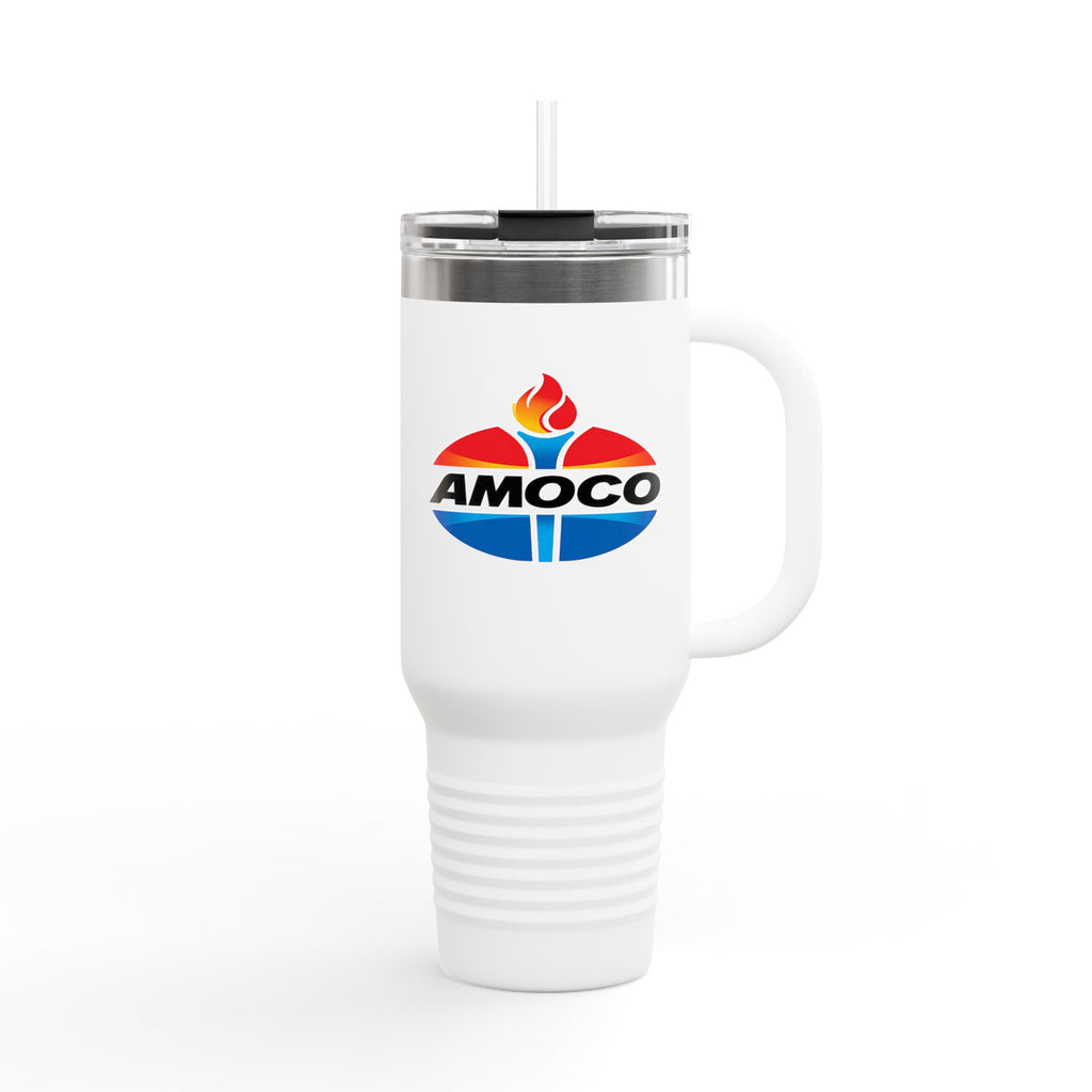 Amoco 40oz Insulated Travel Mug Stainless Tumbler