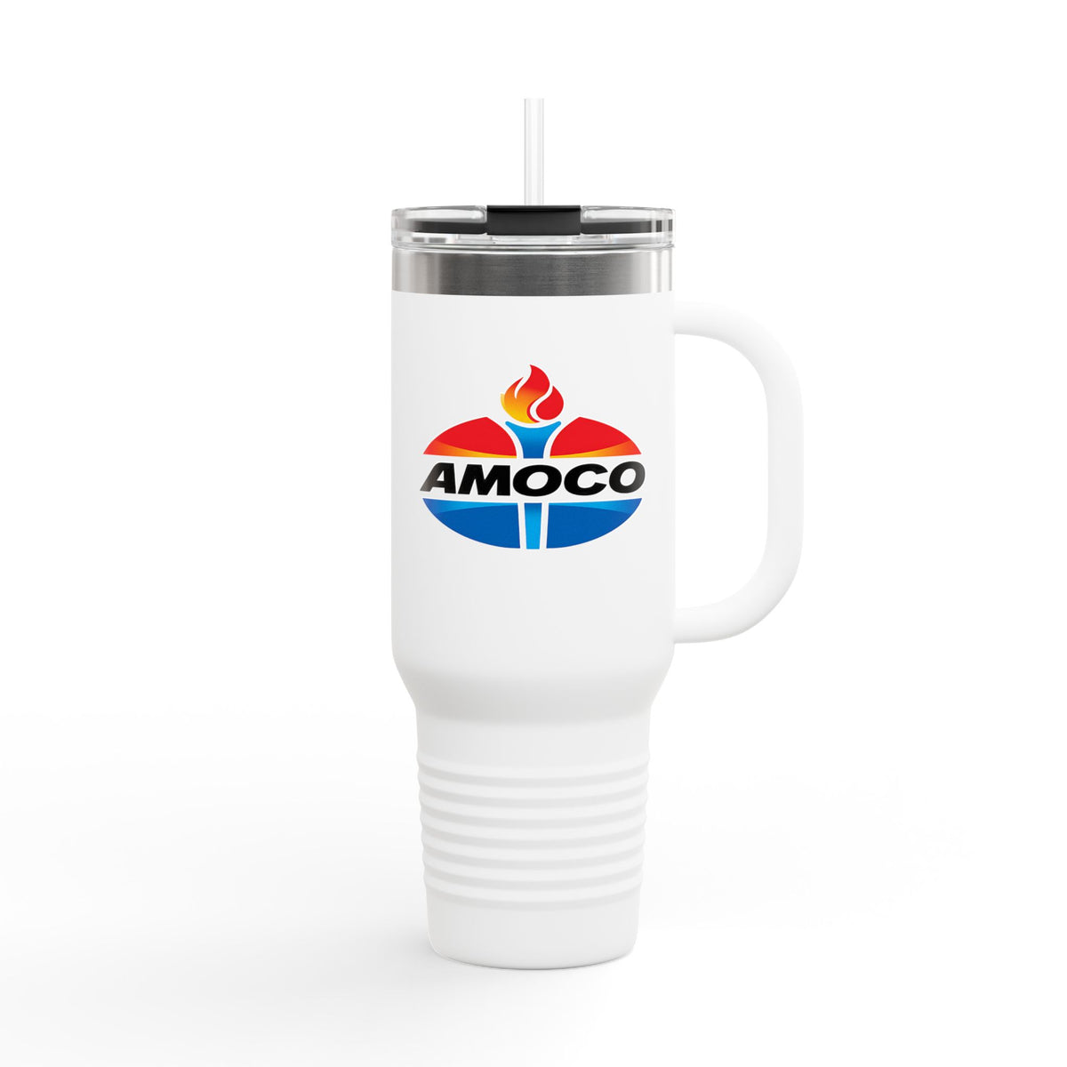 Amoco 40oz Insulated Travel Mug Stainless Tumbler