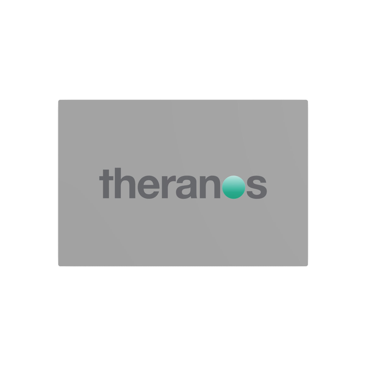 Theranos Metal Sign