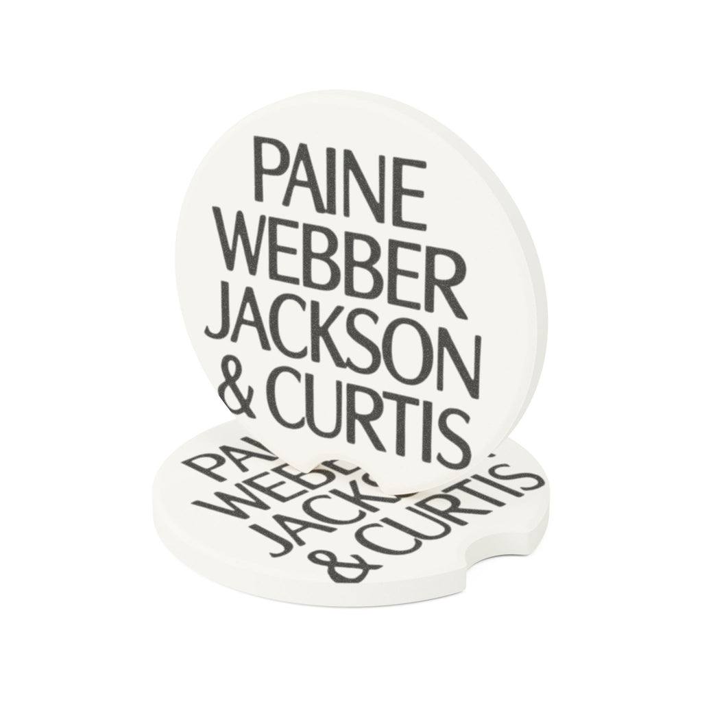 Paine Webber Jackson & Curtis Car Coaster