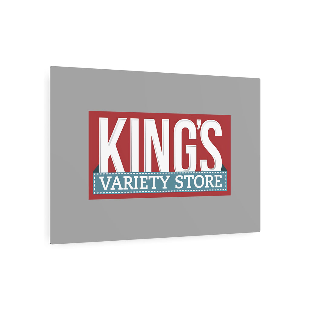 King's Variety Store Metal Sign