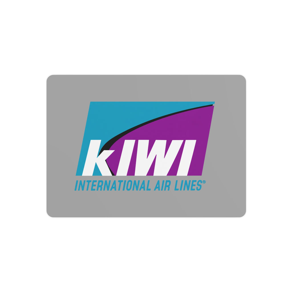 Kiwi International Air Lines Metal Sign