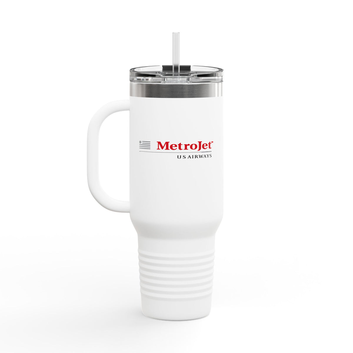 MetroJet 40oz Insulated Travel Mug Stainless Tumbler