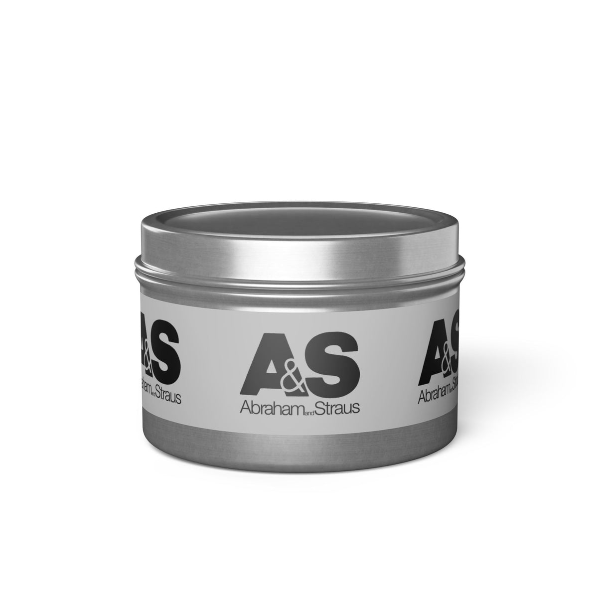 Abraham & Straus Tin Candle