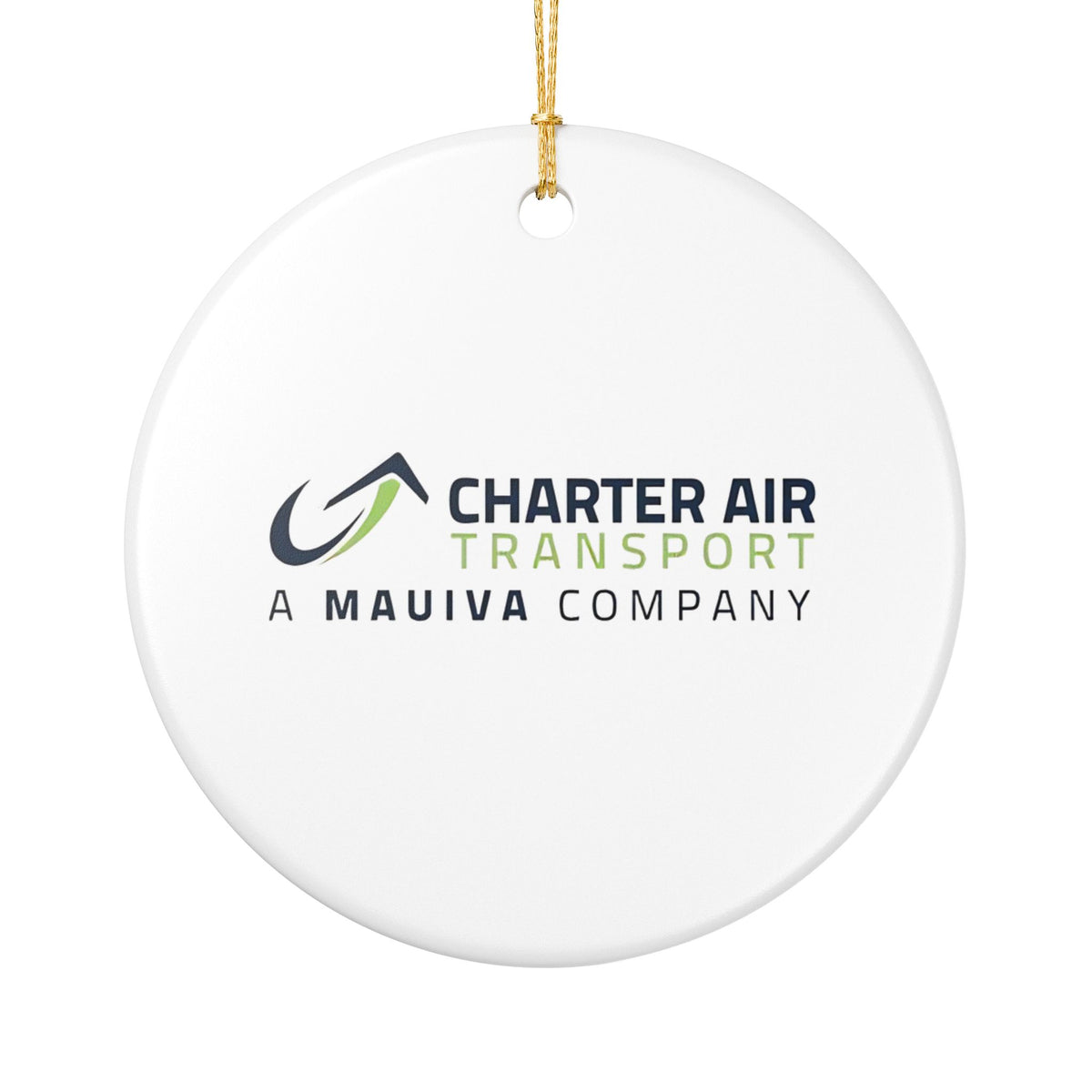 Charter Air Transport Ceramic Ornament
