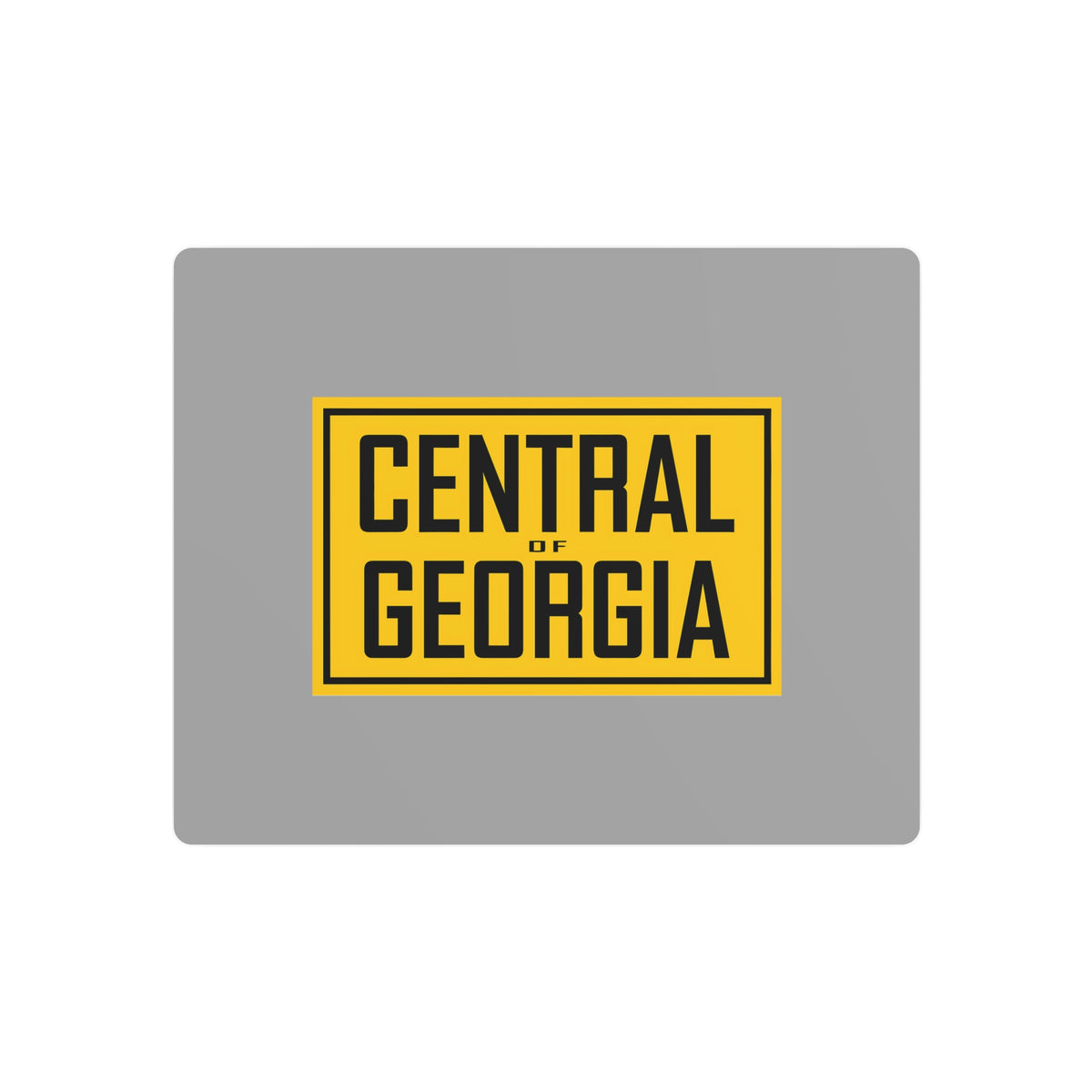 Central of Georgia Railway Metal Sign