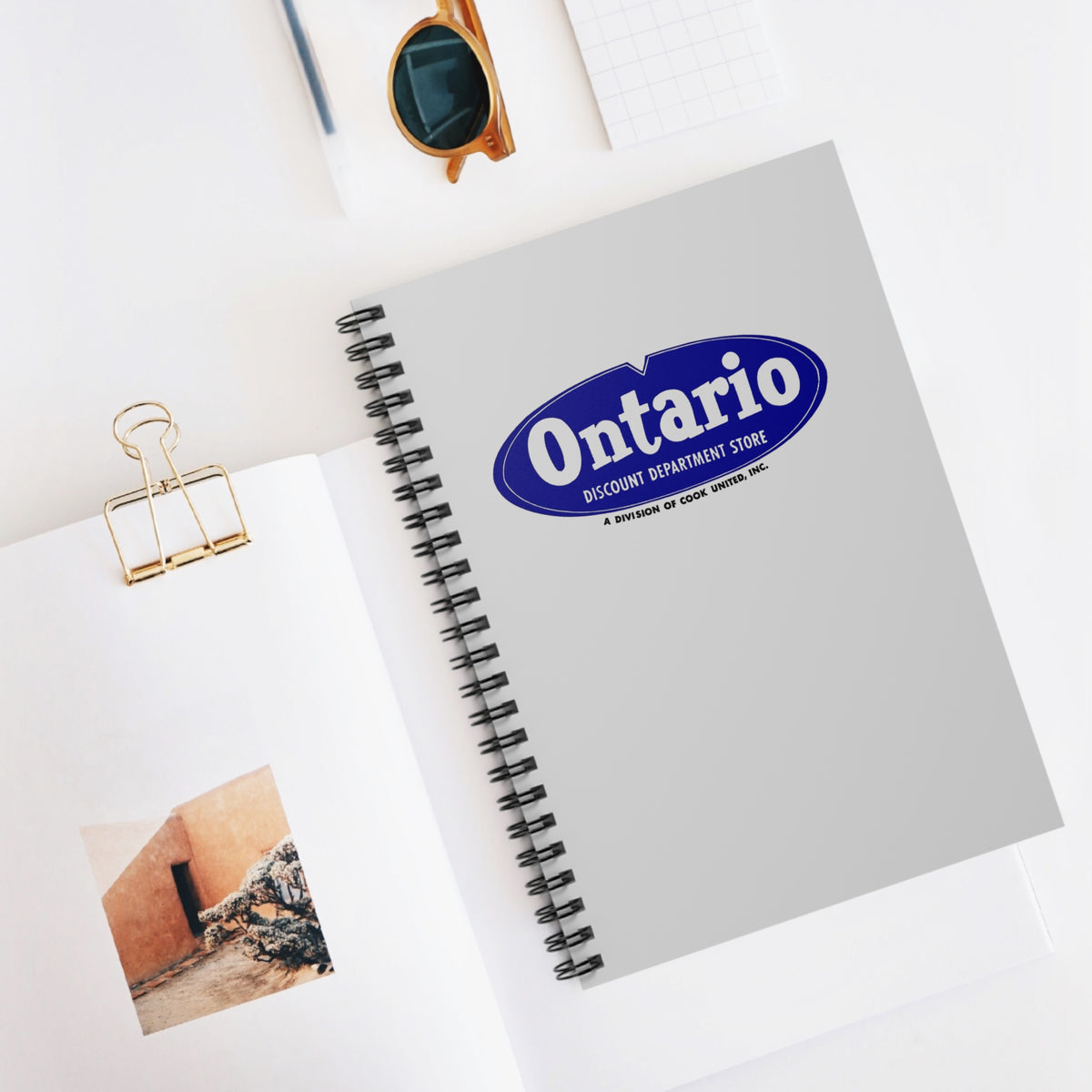 Ontario Discount Department Store Spiral Notebook