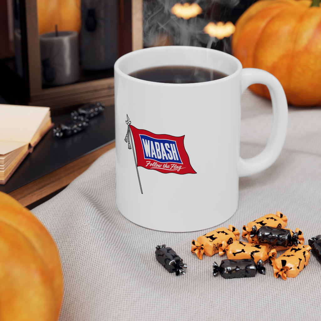 Wabash Railroad Ceramic Coffee Mug