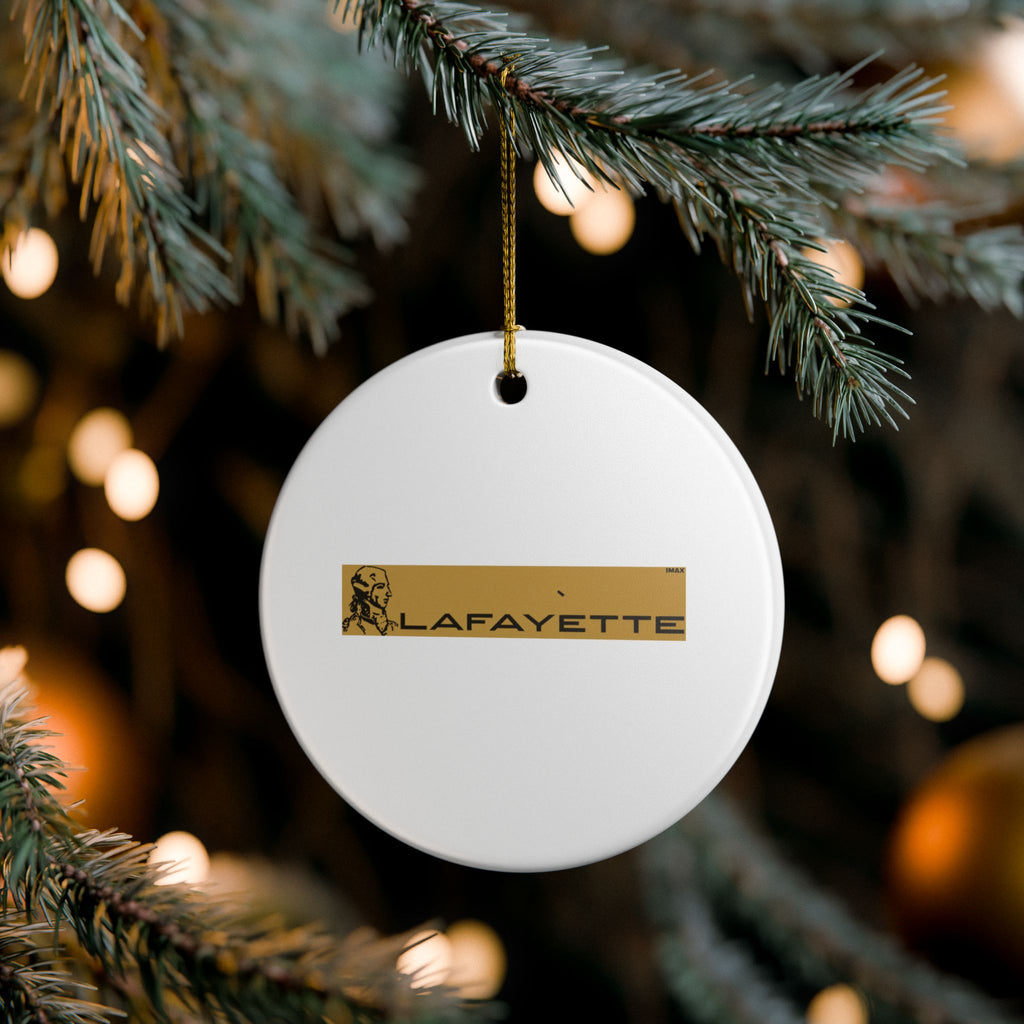 Lafayette Radio Electronics Ceramic Ornament