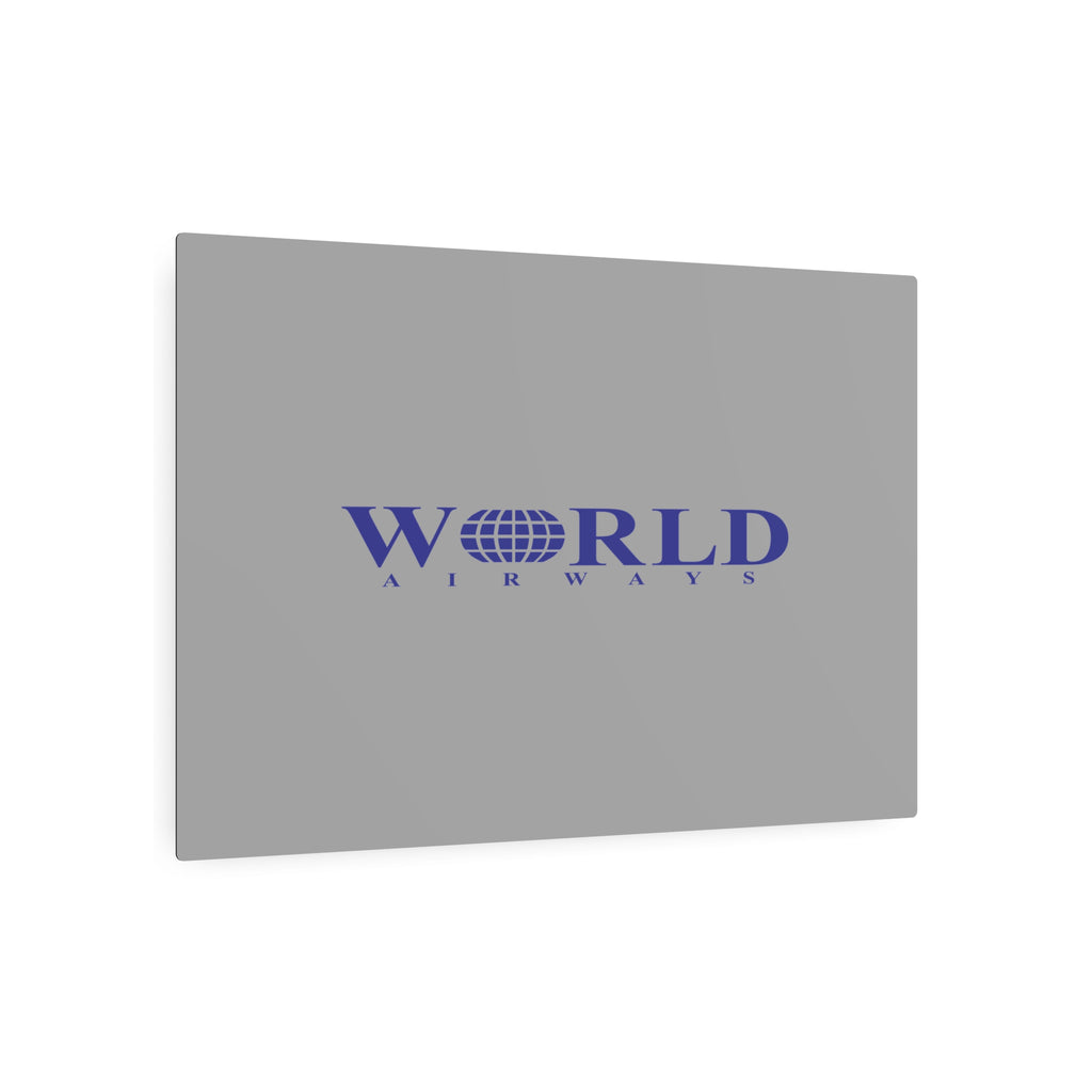 World Airways Metal Sign