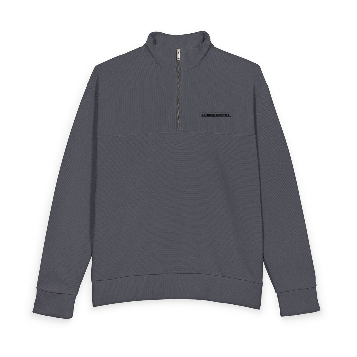 Salomon Brothers Heavy Knit Quarter-Zip Sweatshirt