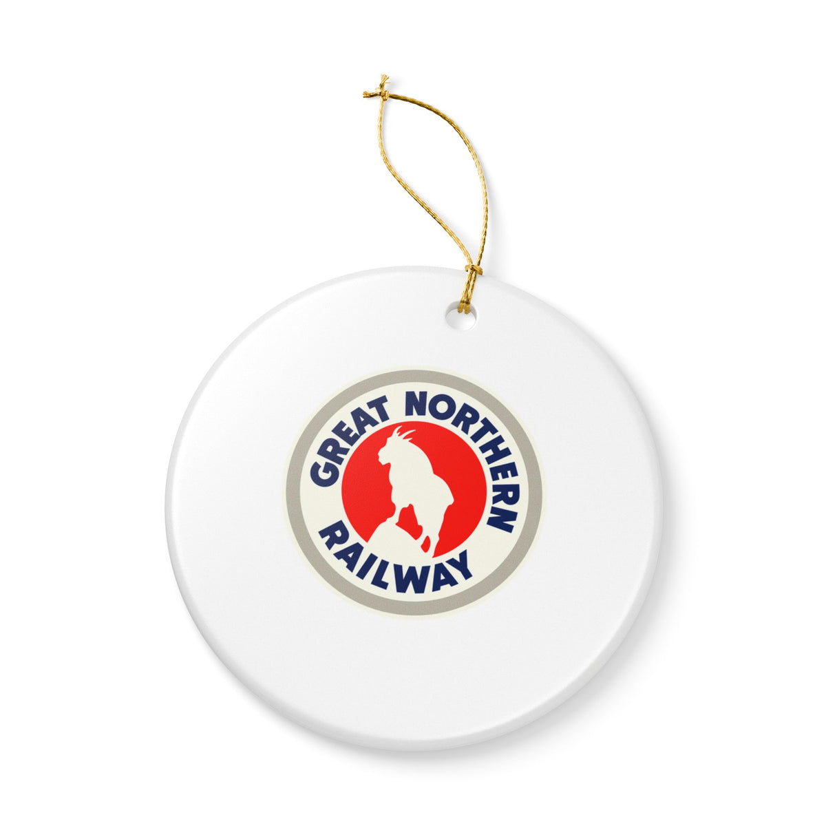 Great Northern Railway Ceramic Ornament