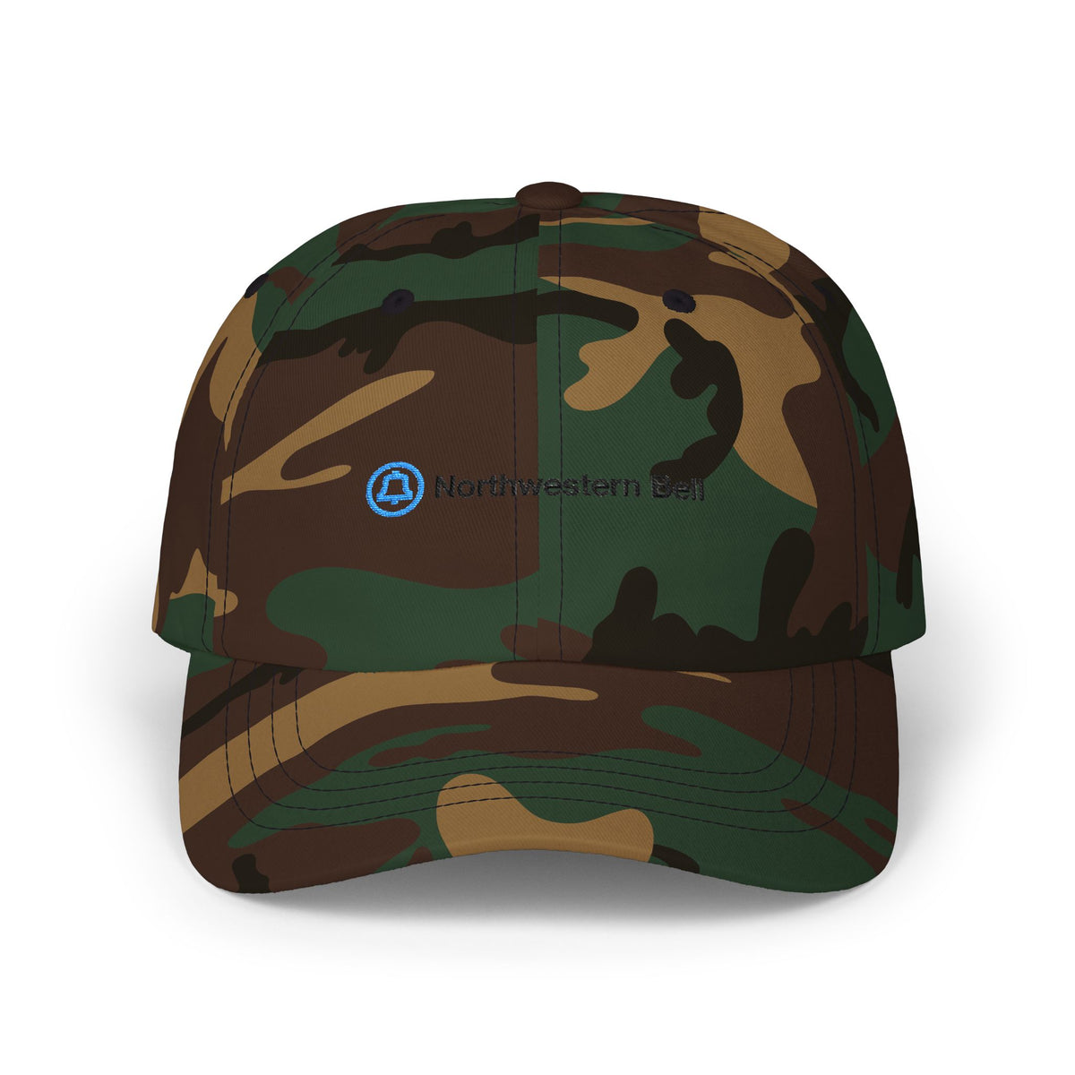 Northwestern Bell Embroidered Dad Cap Hat