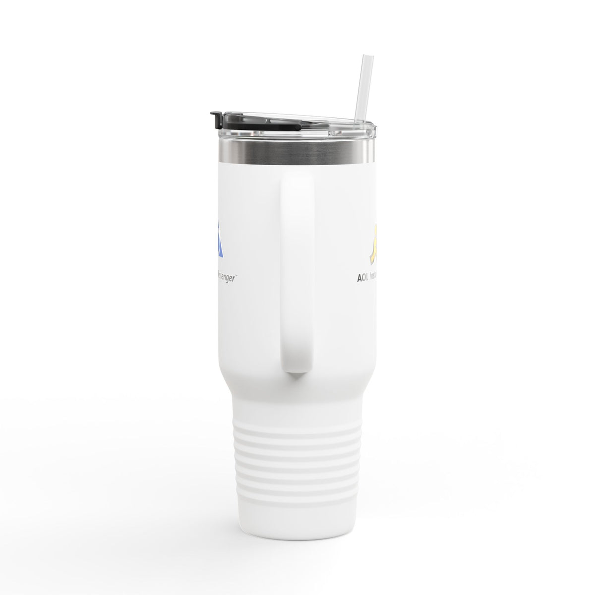 AOL Instant Messenger (AIM) 40oz Insulated Travel Mug Stainless Tumbler