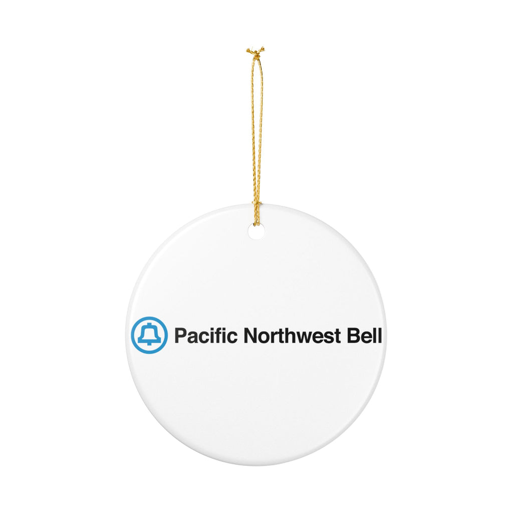Pacific Northwest Bell Ceramic Ornament