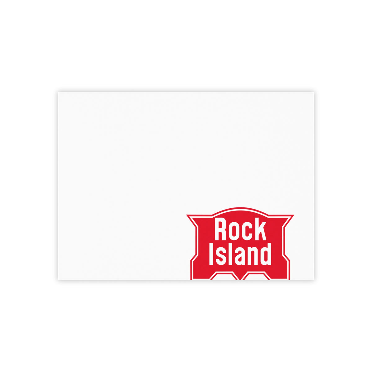 Chicago, Rock Island and Pacific Railroad Sticky Post-it Note Pad