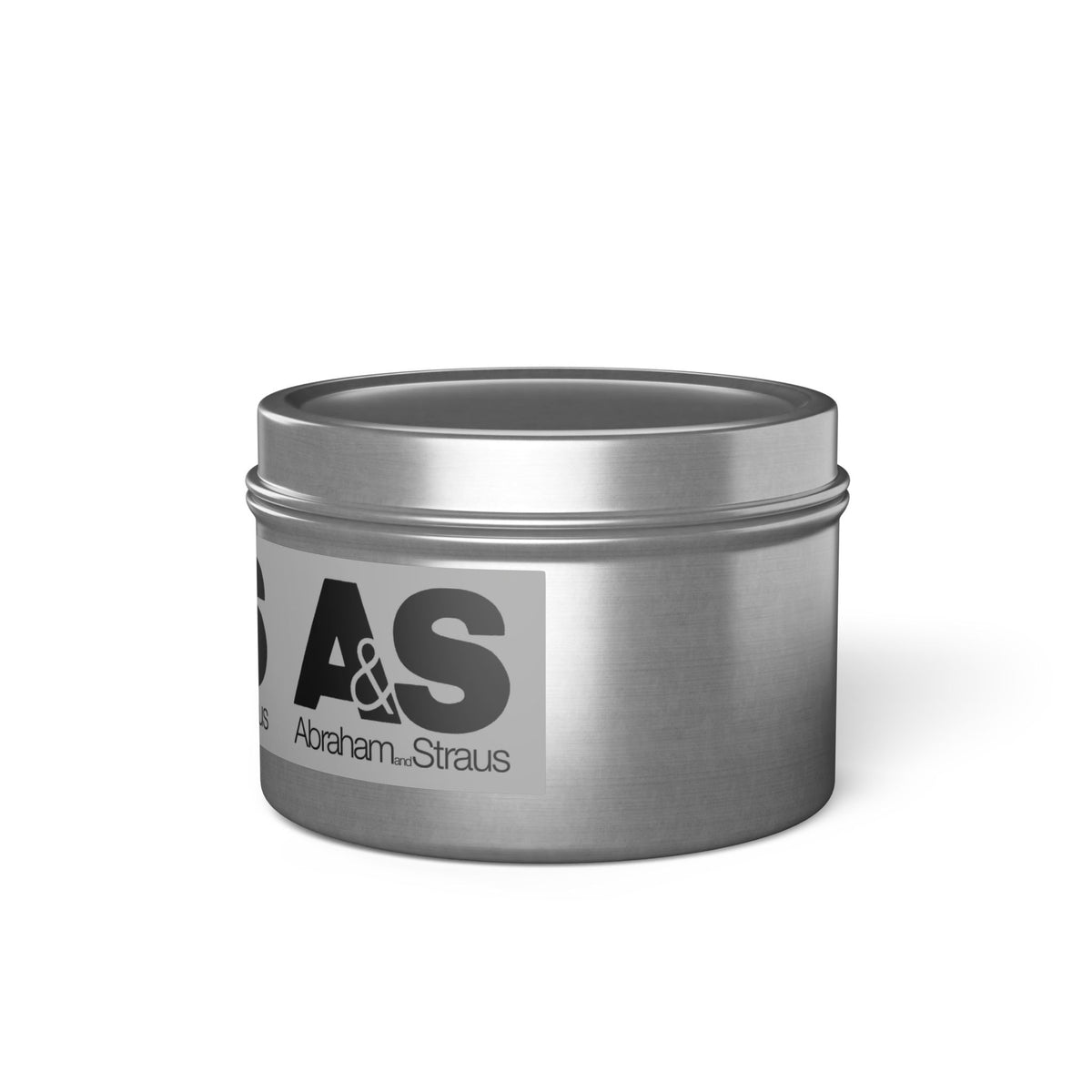 Abraham & Straus Tin Candle
