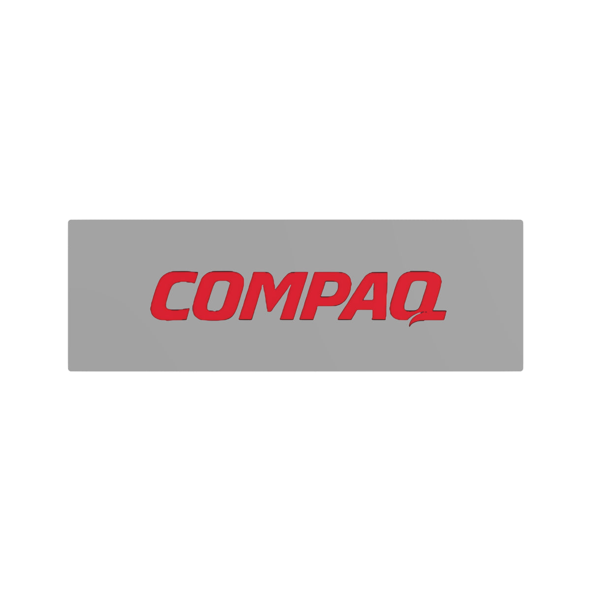 Compaq Metal Sign