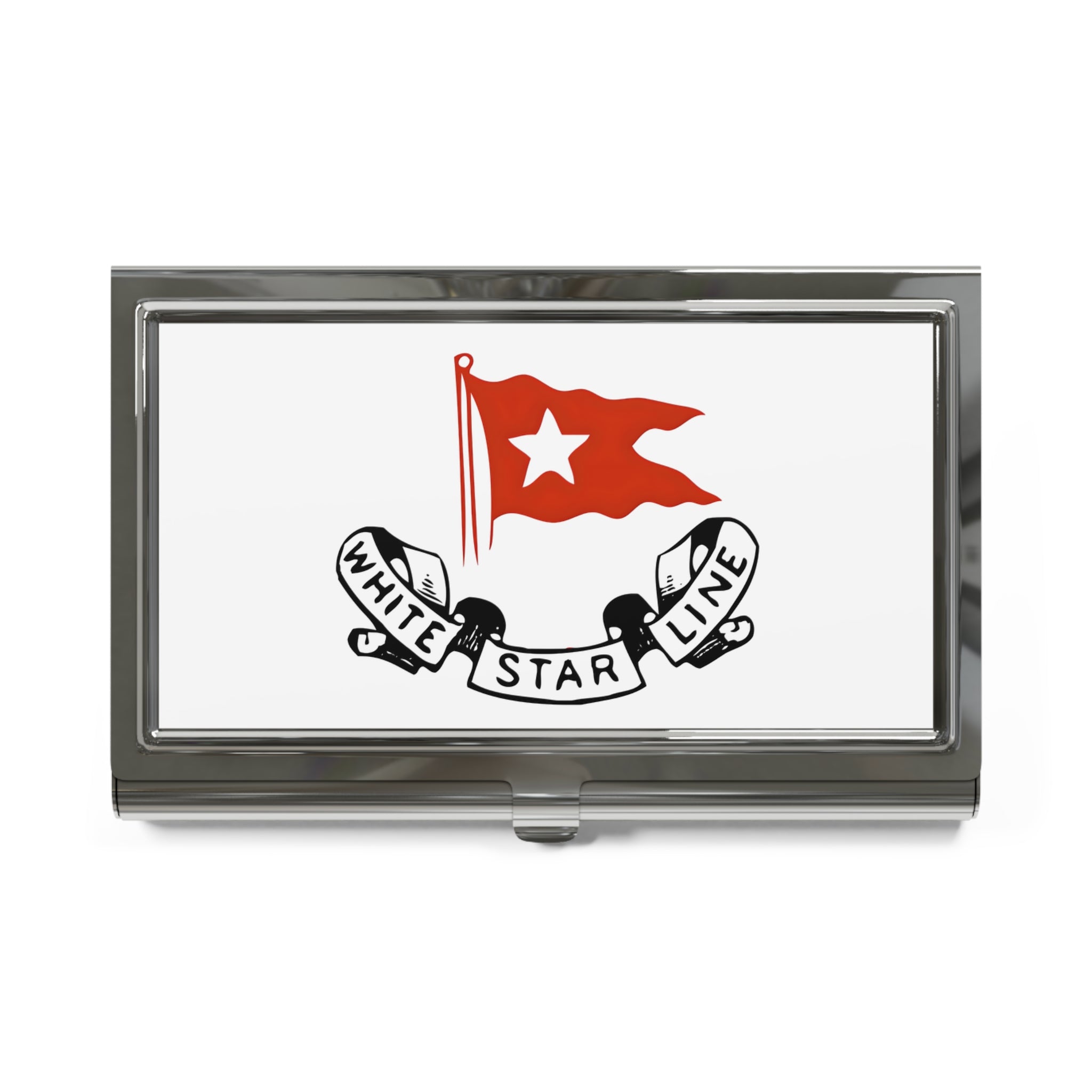White Star Line Metal Business Card Holder