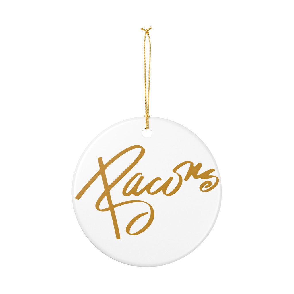 Bacon's Ceramic Ornament