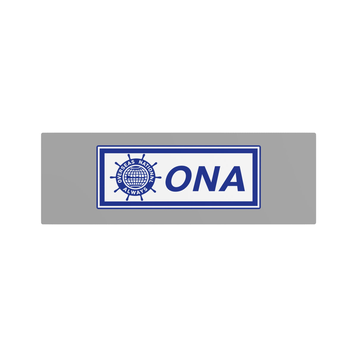 Overseas National Airways Metal Sign