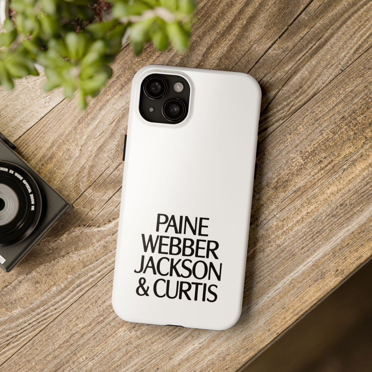 Paine Webber Jackson & Curtis Tough Phone Case