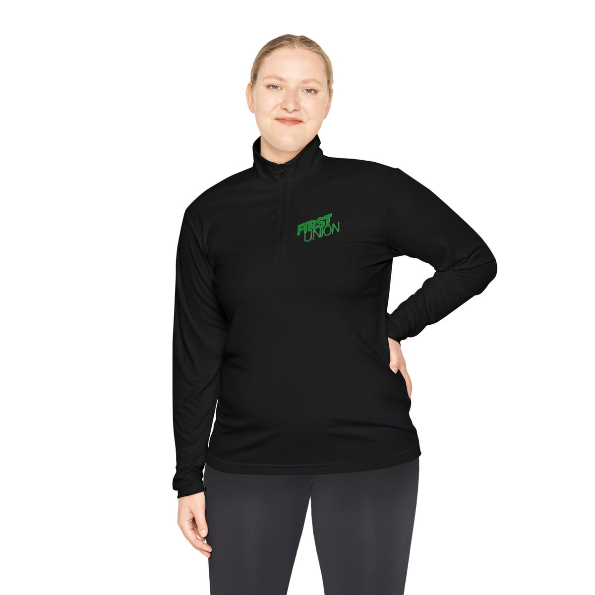 First Union Unisex Quarter Zip Pullover