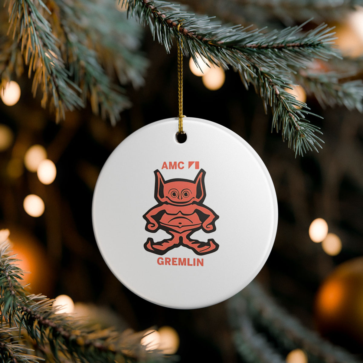 AMC Gremlin Ceramic Ornament