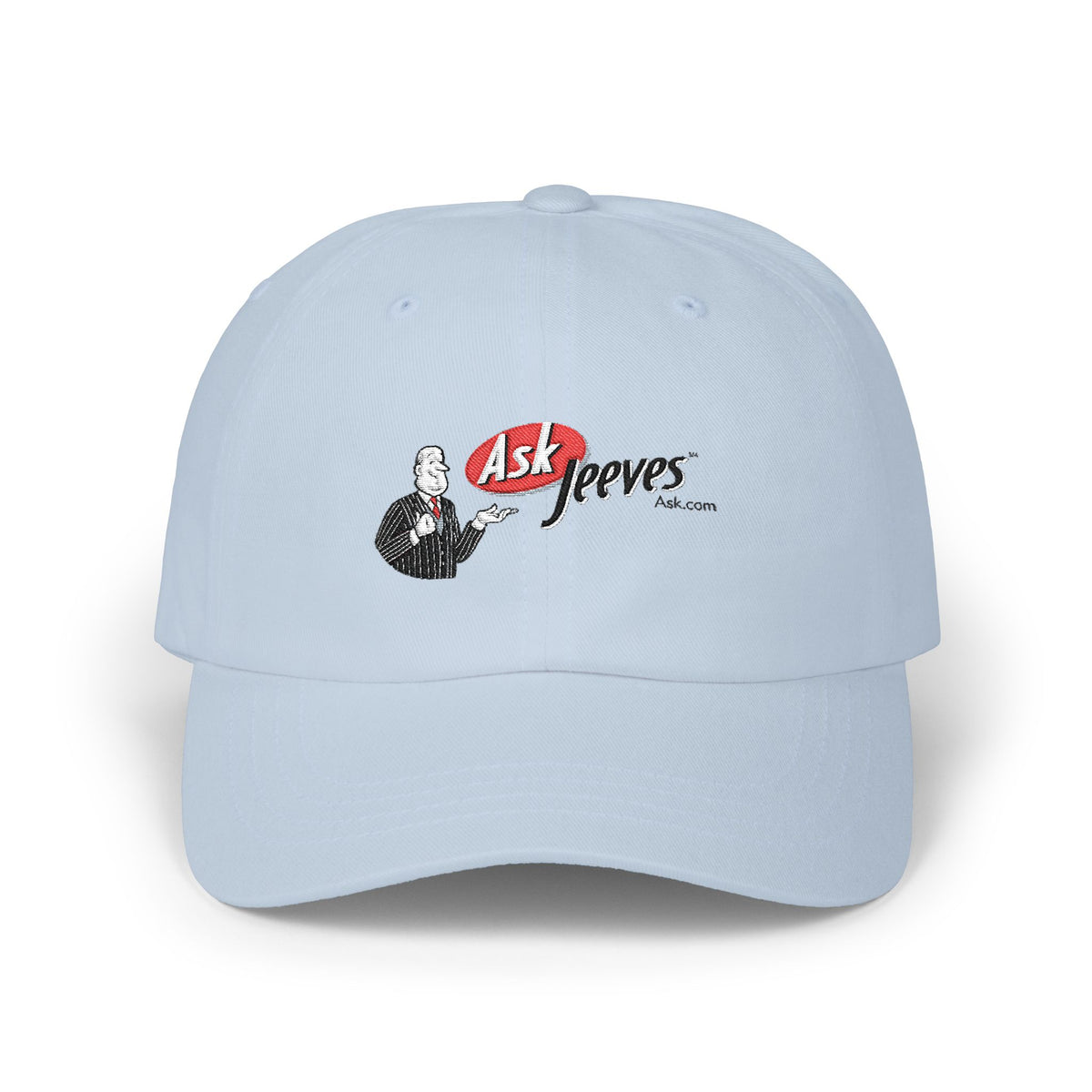 Ask Jeeves Embroidered Dad Cap Hat