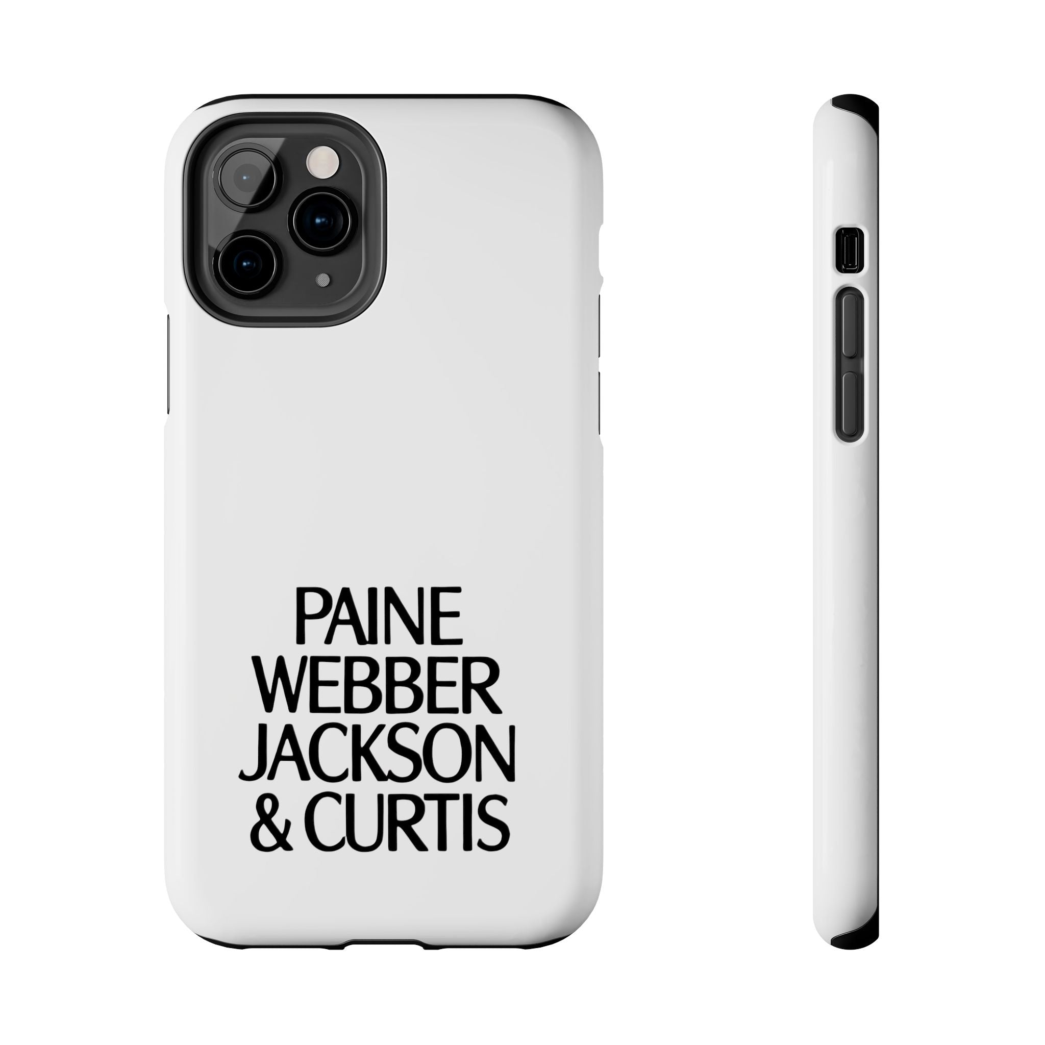Paine Webber Jackson & Curtis Tough Phone Case