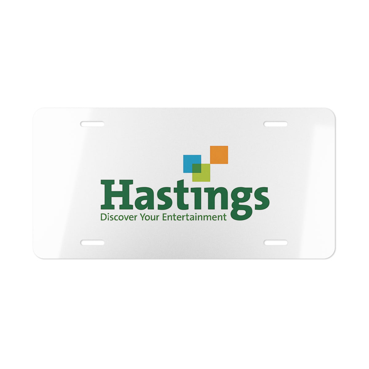 Hastings Entertainment Vanity License Plate