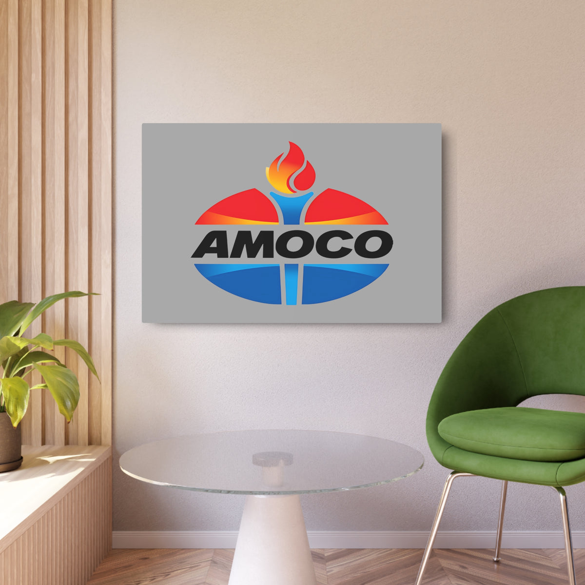 Amoco Metal Sign