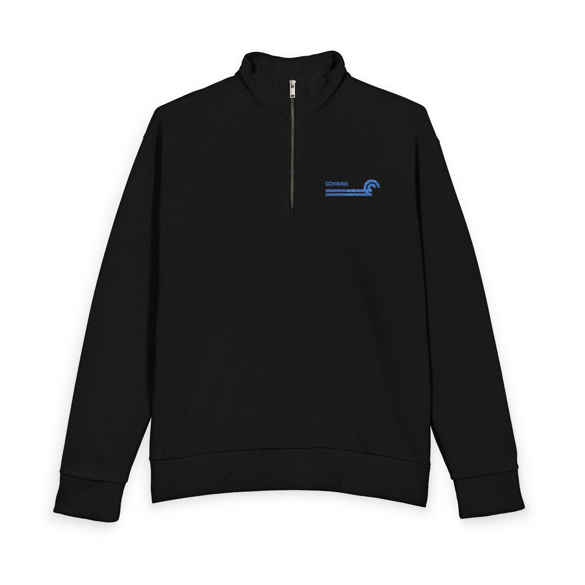 Conrail (Consolidated Rail Corporation) Heavy Knit Quarter-Zip Sweatshirt