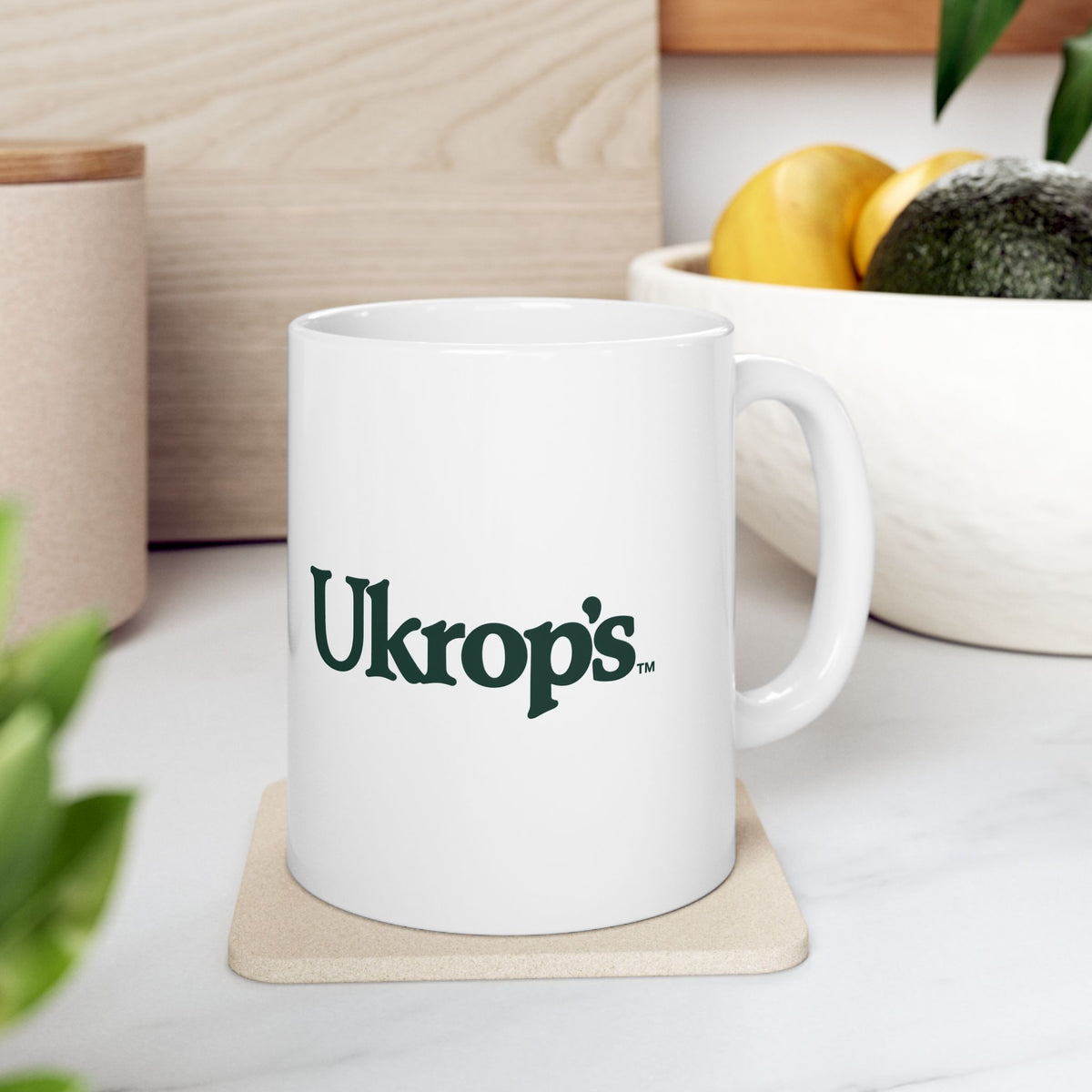 Ukrop's Super Markets Ceramic Coffee Mug