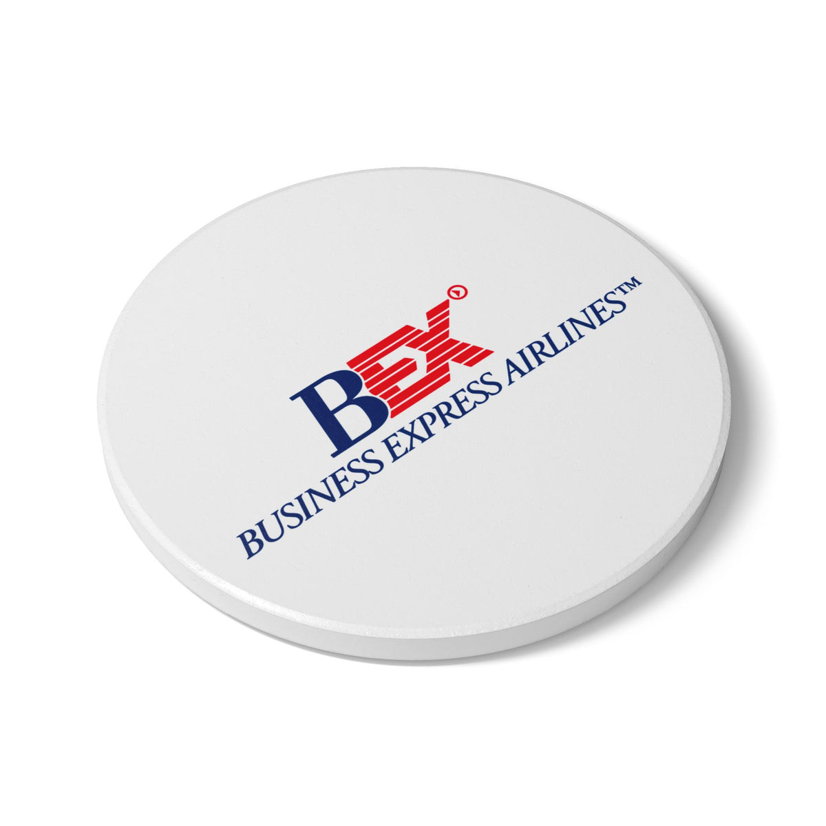 Business Express Airlines Ceramic Coaster