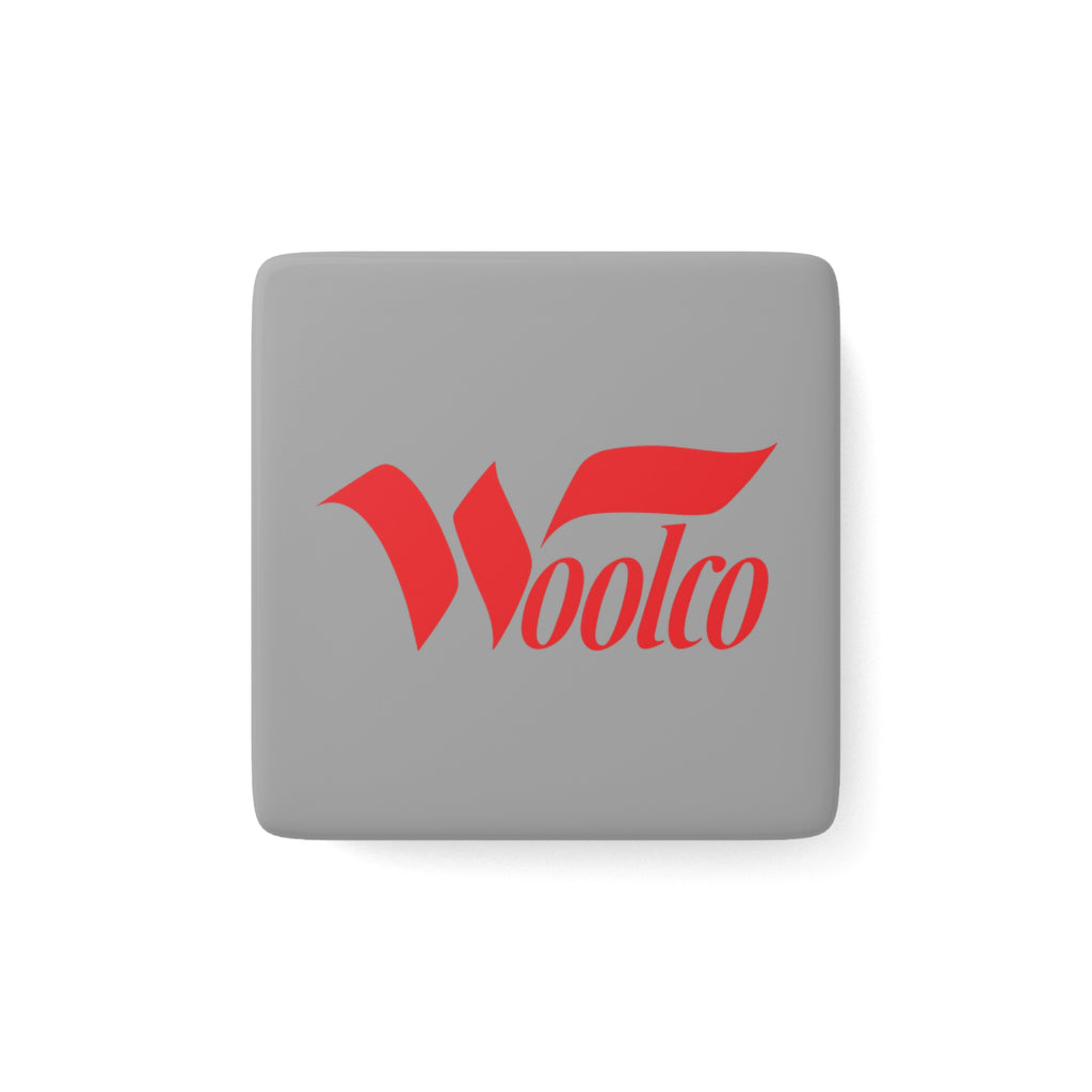 Woolco Square Porcelain Fridge Magnet