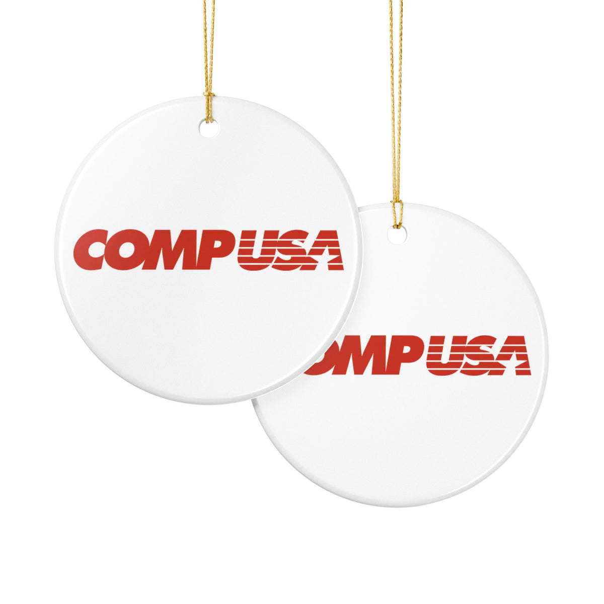 CompUSA Ceramic Ornament
