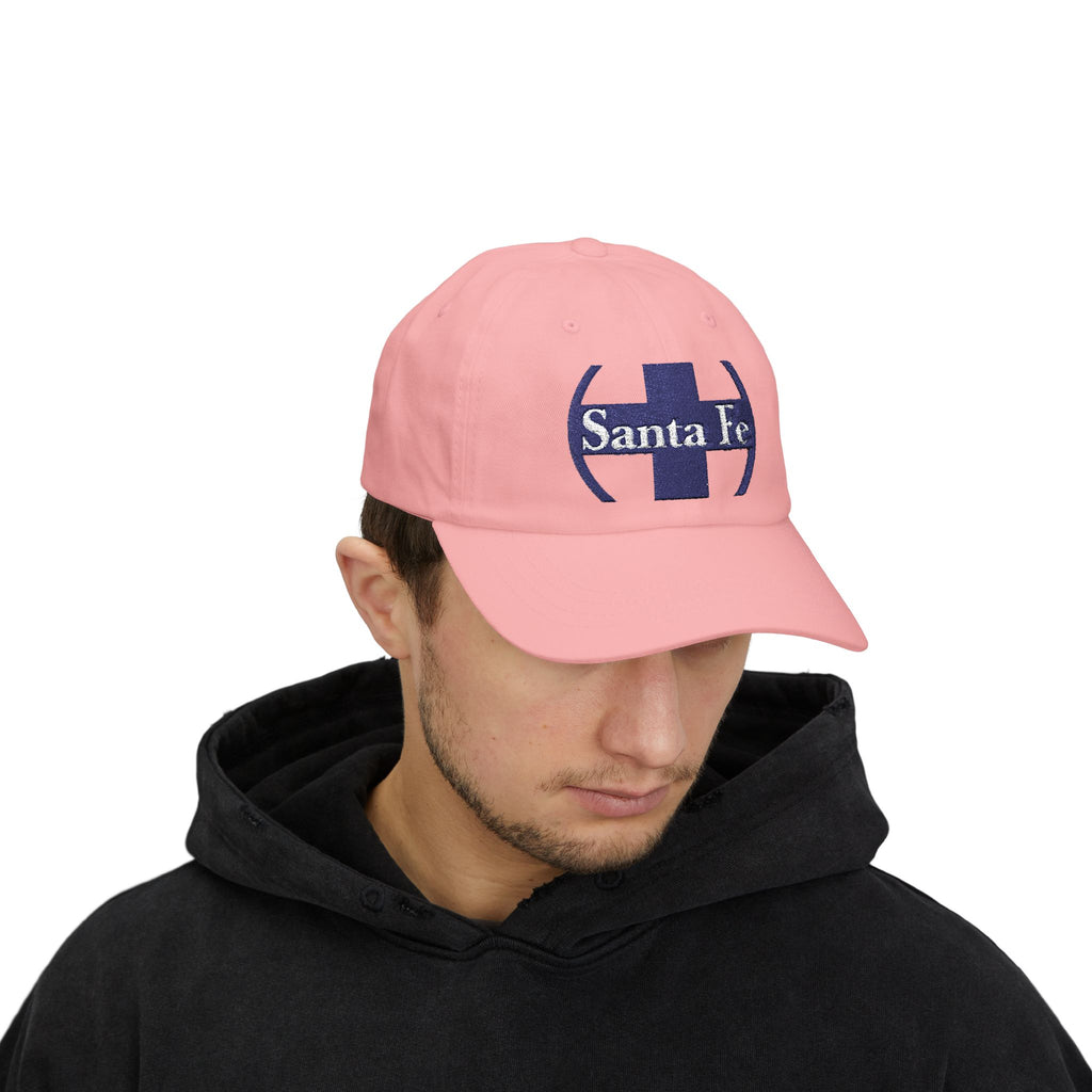 Atchison Topeka and Santa Fe Railway Embroidered Dad Cap Hat