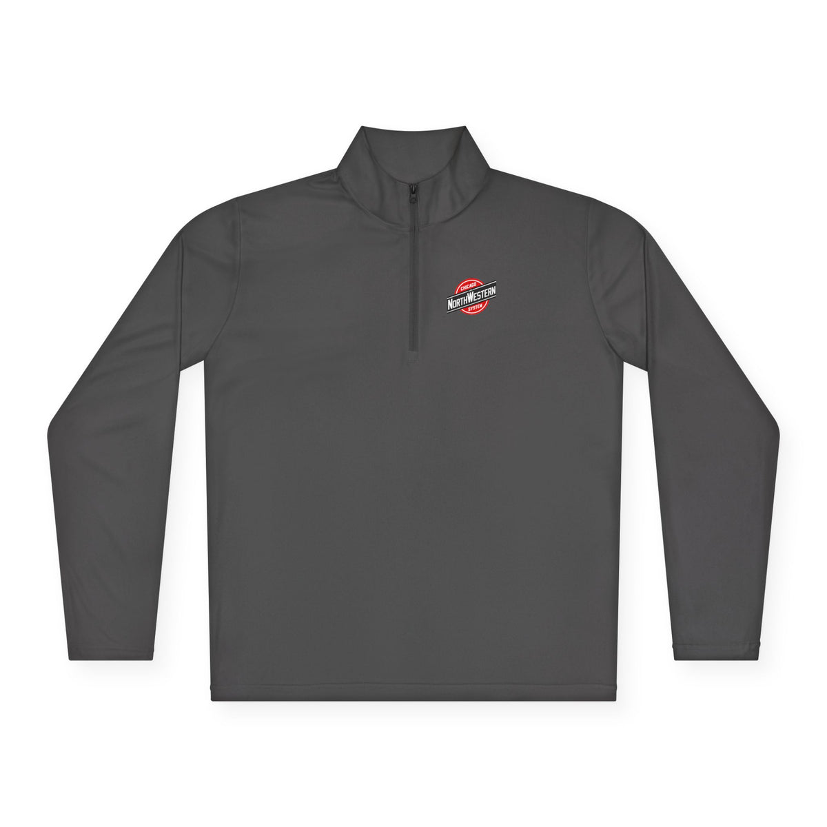 Chicago and North Western Railway Unisex Quarter Zip Pullover