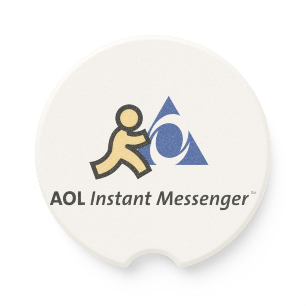 AOL Instant Messenger (AIM) Car Coaster